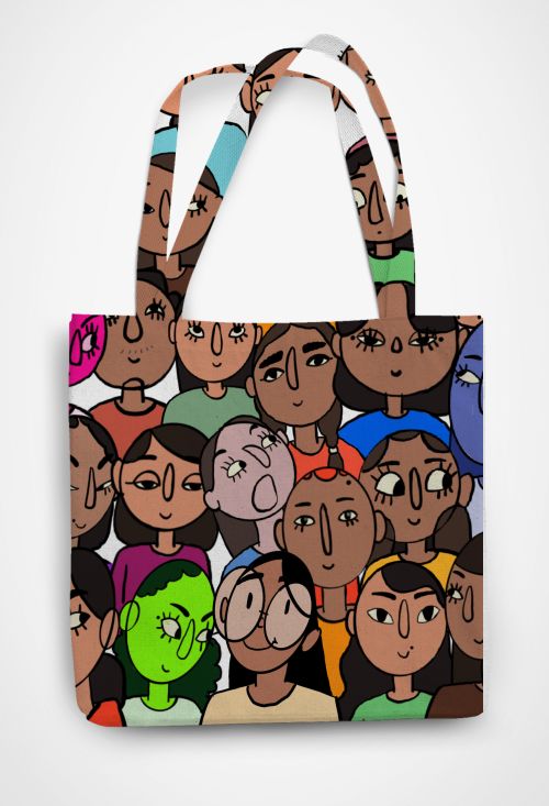 Women  Patterned Tote Bag