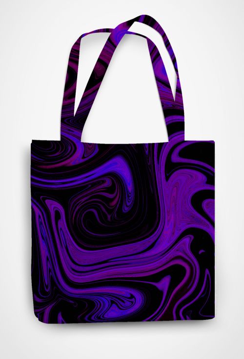 Abstract Euphoria Vibes Patterned Tote Bag