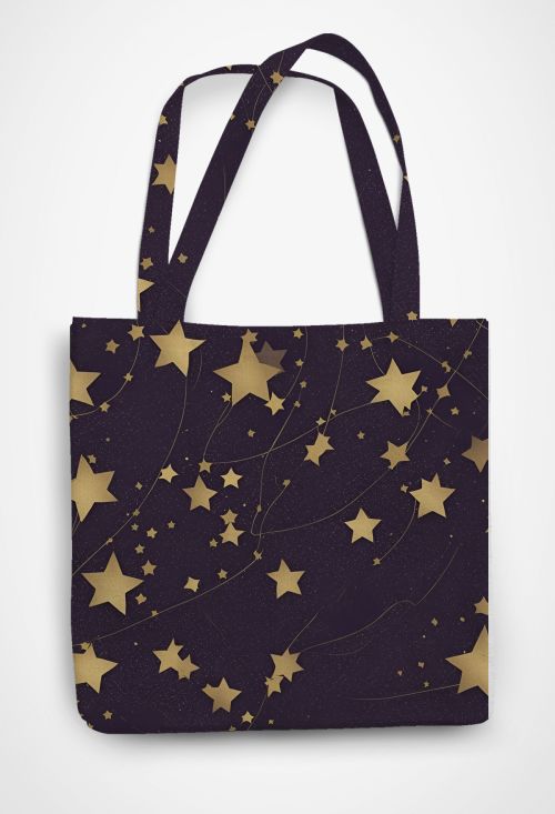 Stars pattern Patterned Tote Bag