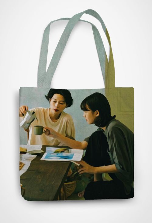 ichi-go ichi-e Patterned Tote Bag