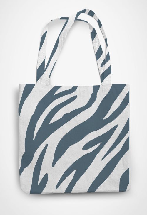 Zeeebra Patterned Tote Bag