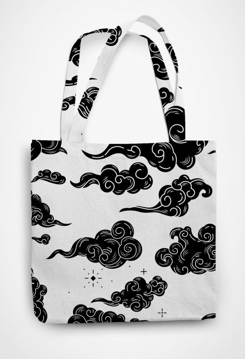 Naruto Japanese aesthetic Patterned Tote Bag