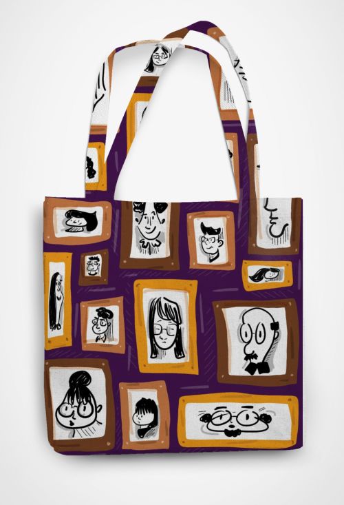 FrameFrame Patterned Tote Bag