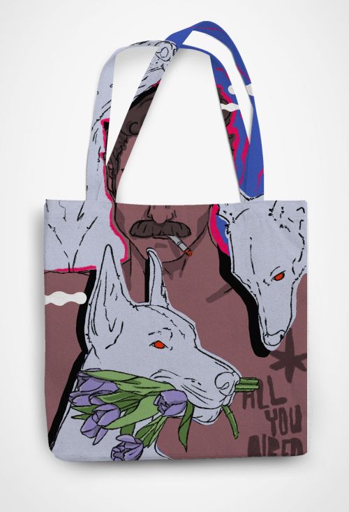 Crew love Patterned Tote Bag