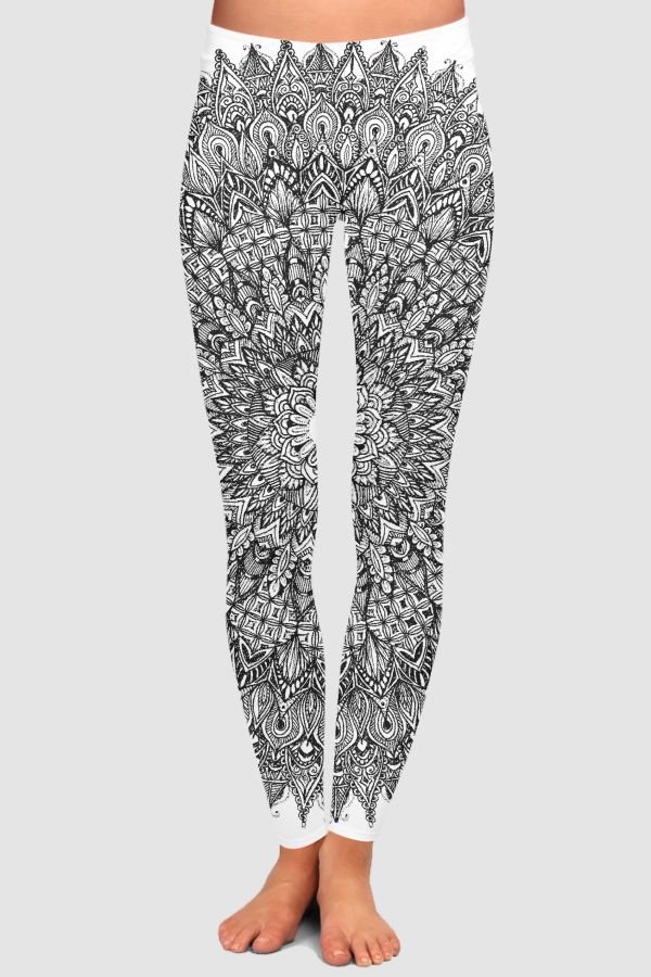 Snowflake High-Waisted Leggings