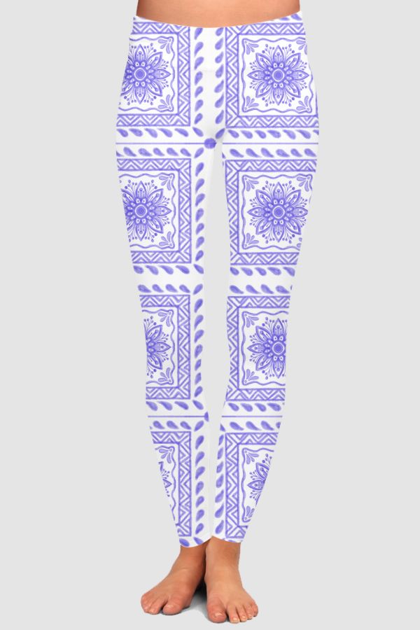 Soft Soul Lavender High-Waisted Leggings
