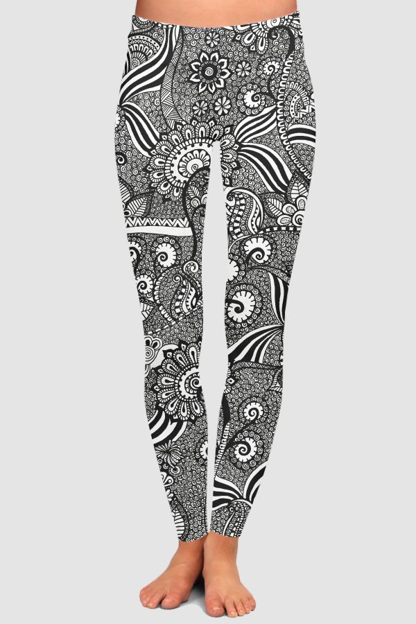 Designer High-Waisted Leggings