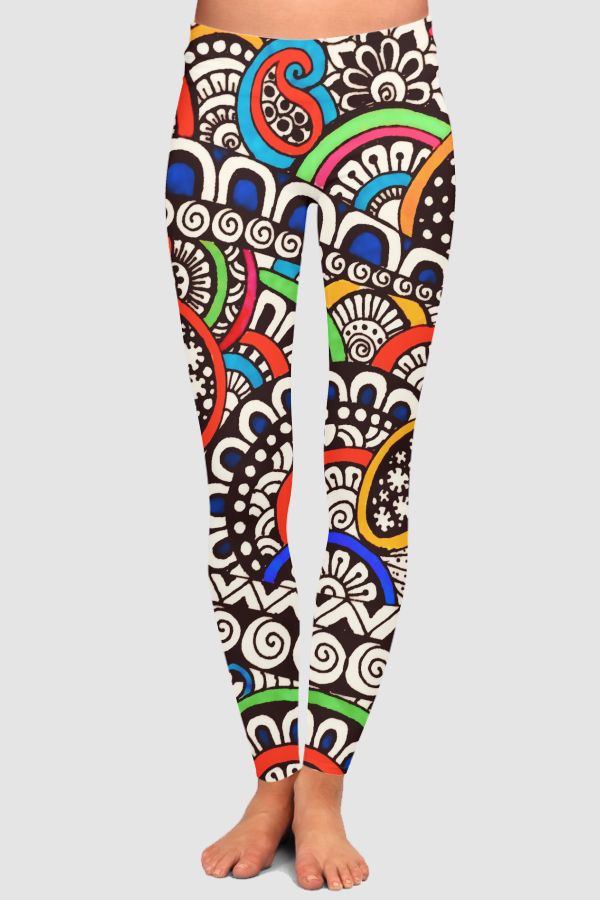 Awesome Designs High-Waisted Leggings