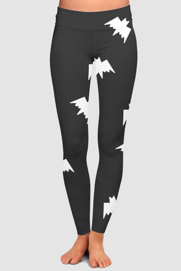 Bats High-Waisted Leggings