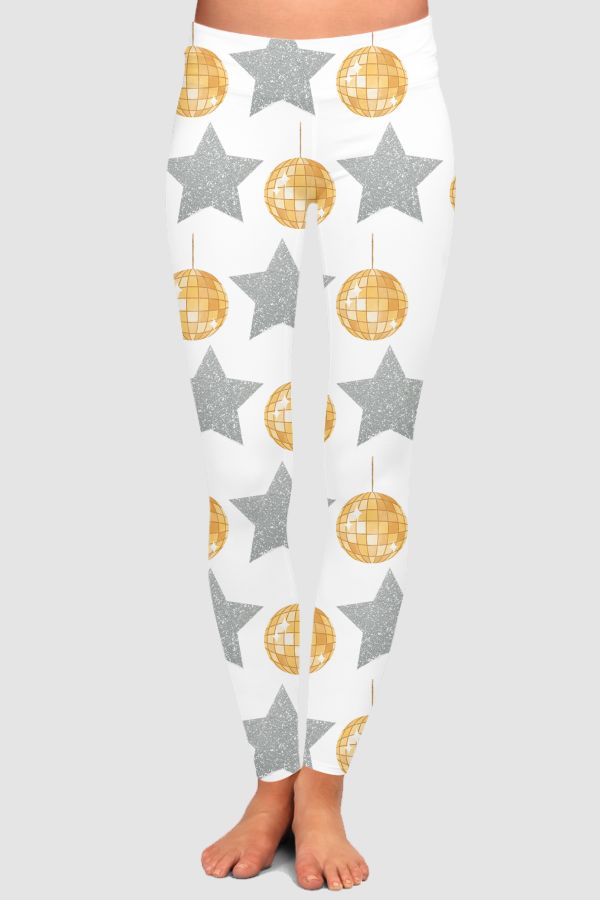 Showgirl Pattern High-Waisted Leggings
