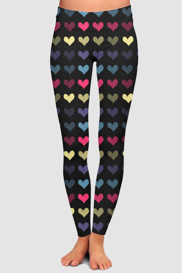 All Over Print Design - 03 High-Waisted Leggings