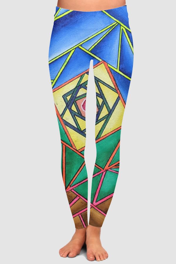 Landscape High-Waisted Leggings