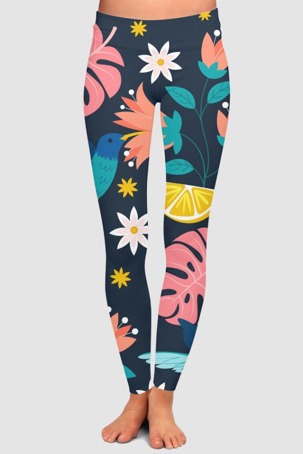 Tropic love High-Waisted Leggings