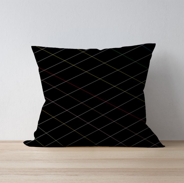 Black Cushion Cover