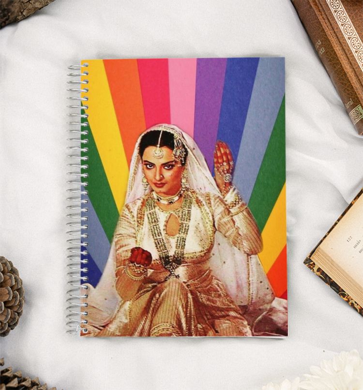 UMRAON JAAN x REKHAJI A5 Notebook