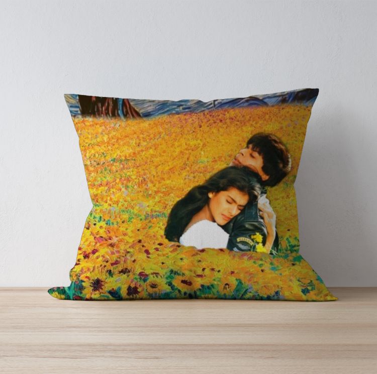 Van Gogh x DDLJ Cushion Cover