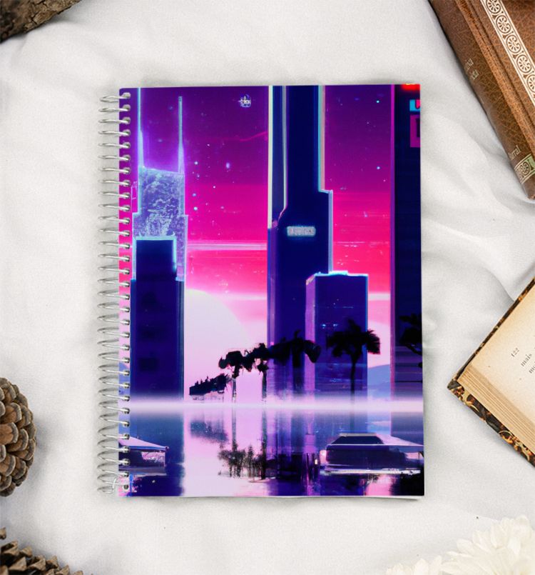 City of the future A5 Notebook