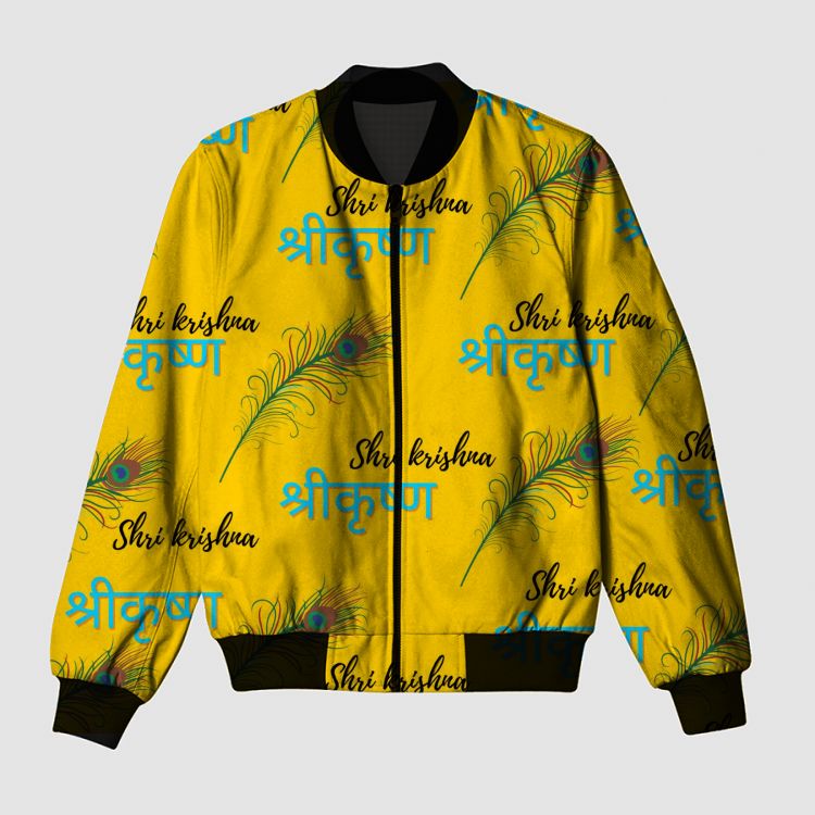 Shri krishna  Bomber Jacket