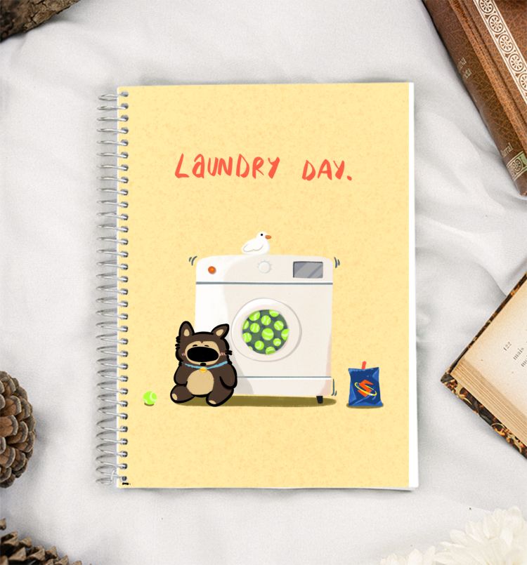 Laundry day A5 Notebook