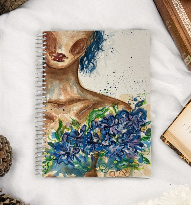 Lavender tales A5 Notebook