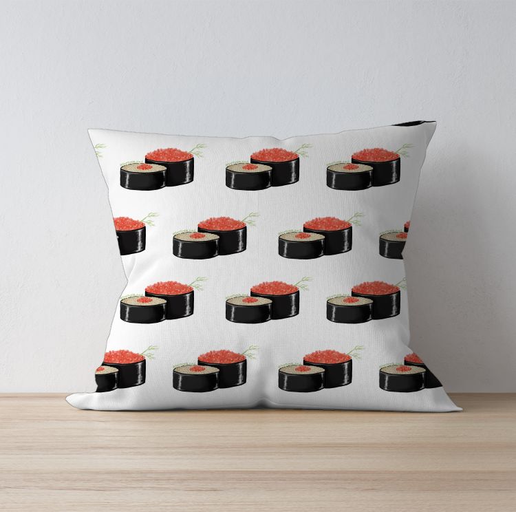 Sushi - Ikura Cushion Cover