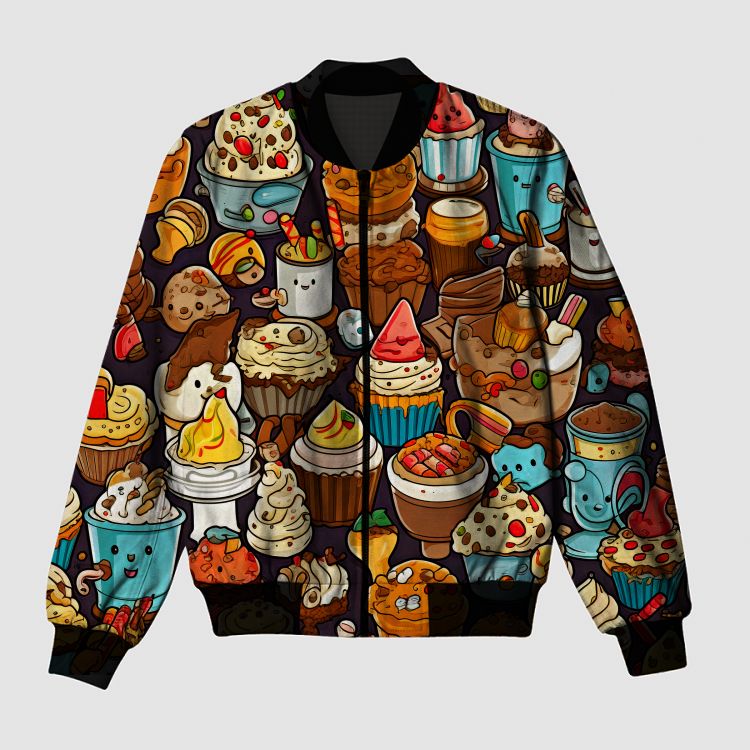 Food Factory Bomber Jacket