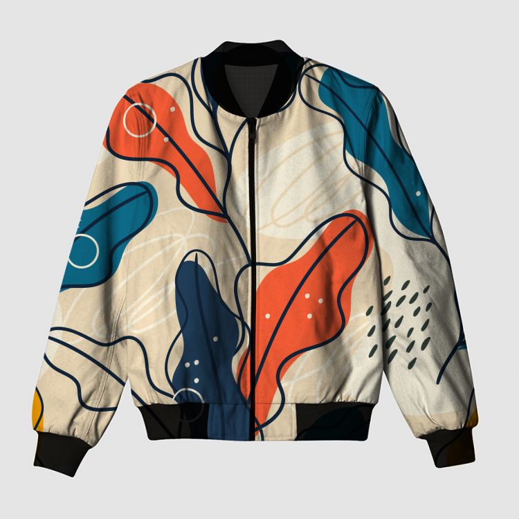 autumn vibes 2 Bomber Jacket