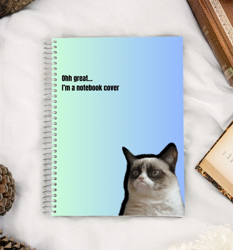 Grumpy Cat A5 Notebook