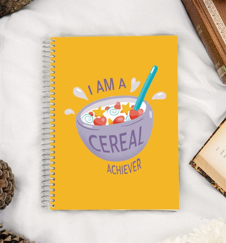 Cereal Achiever Notebook 