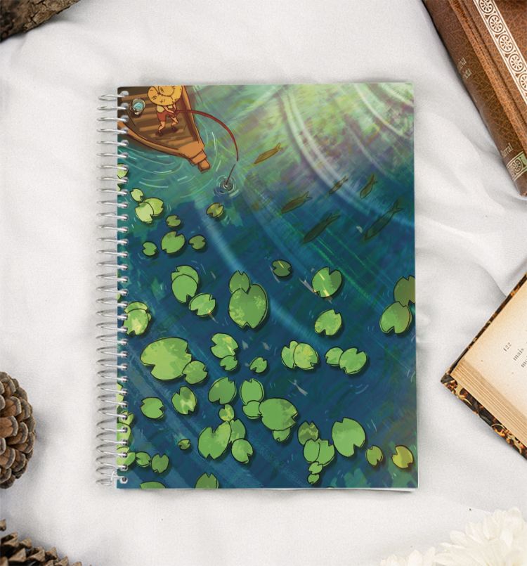Fishing A5 Notebook