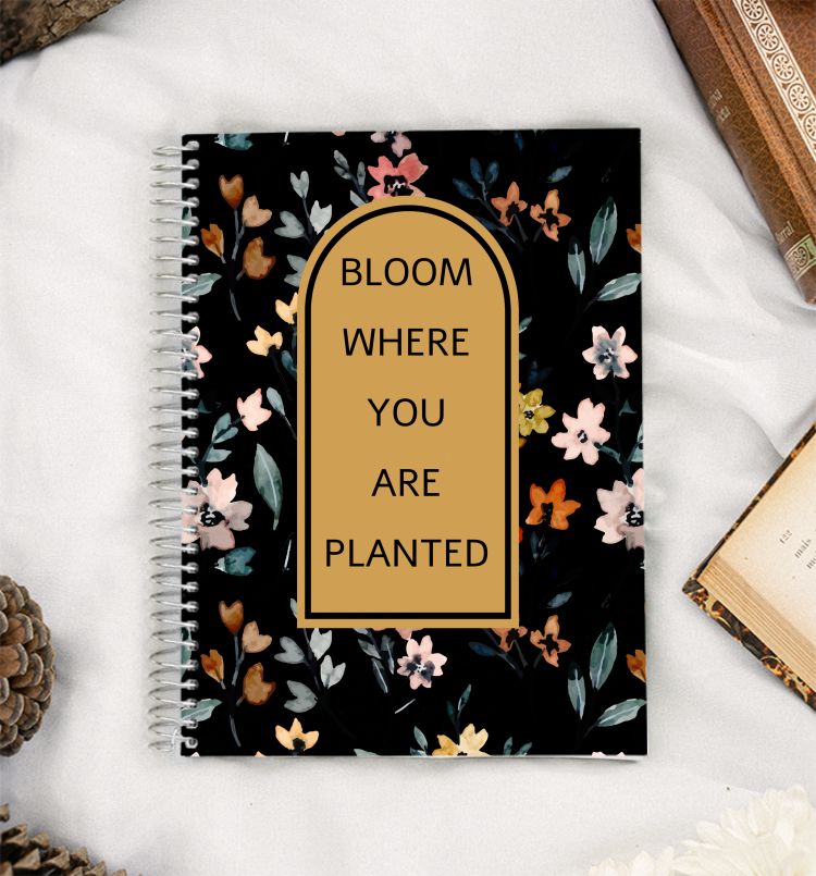 Go Bloom! A5 Notebook