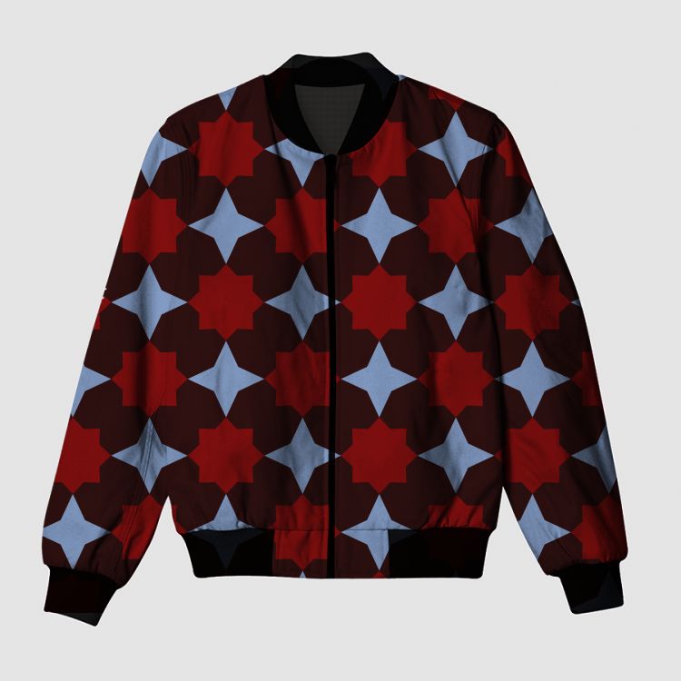 Red red sky Bomber Jacket