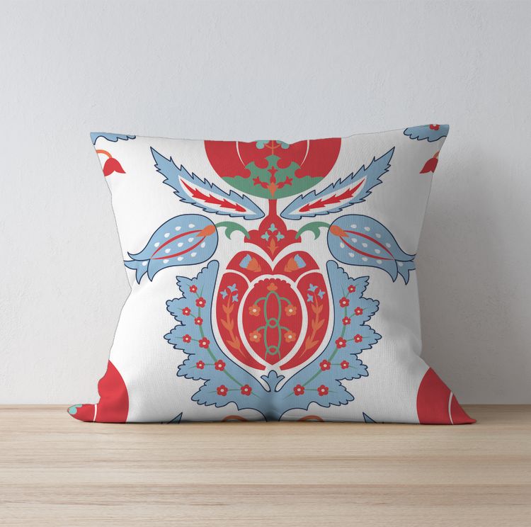 Vintage flower Cushion Cover