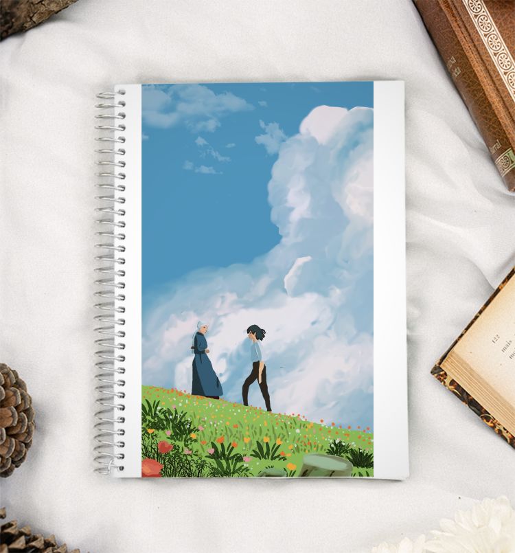 Anime cover design  A5 Notebook