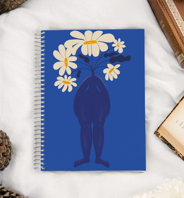 Flower Pot A5 Notebook