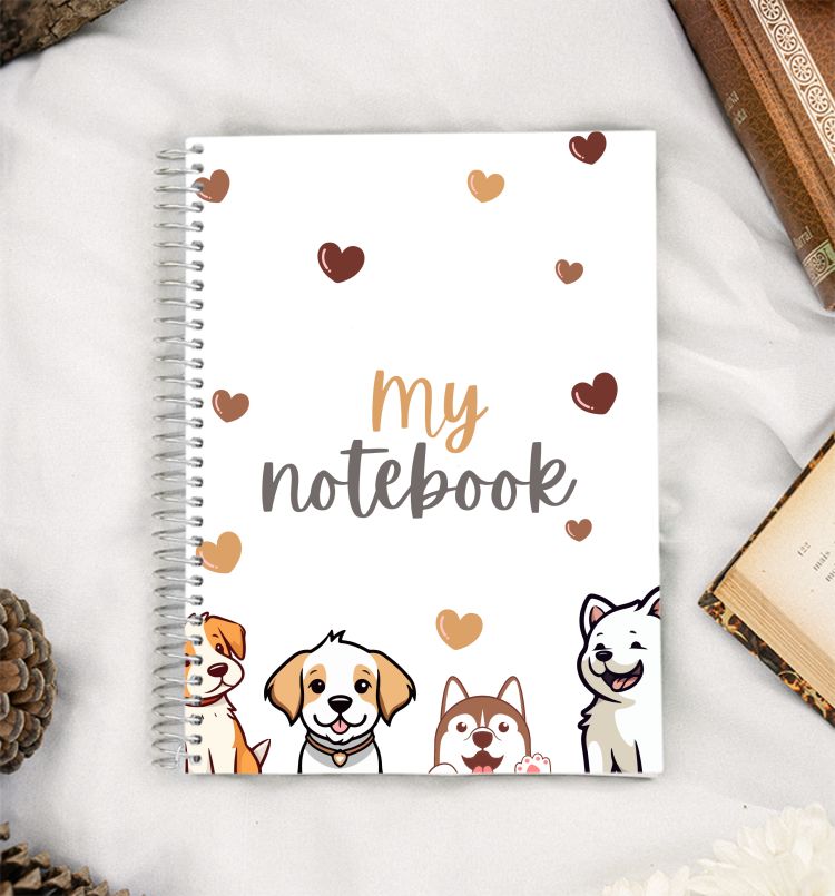 dog lover A5 Notebook