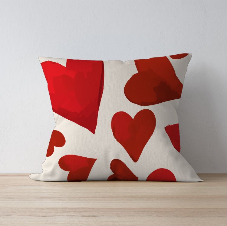 Hearts Cushion Cover
