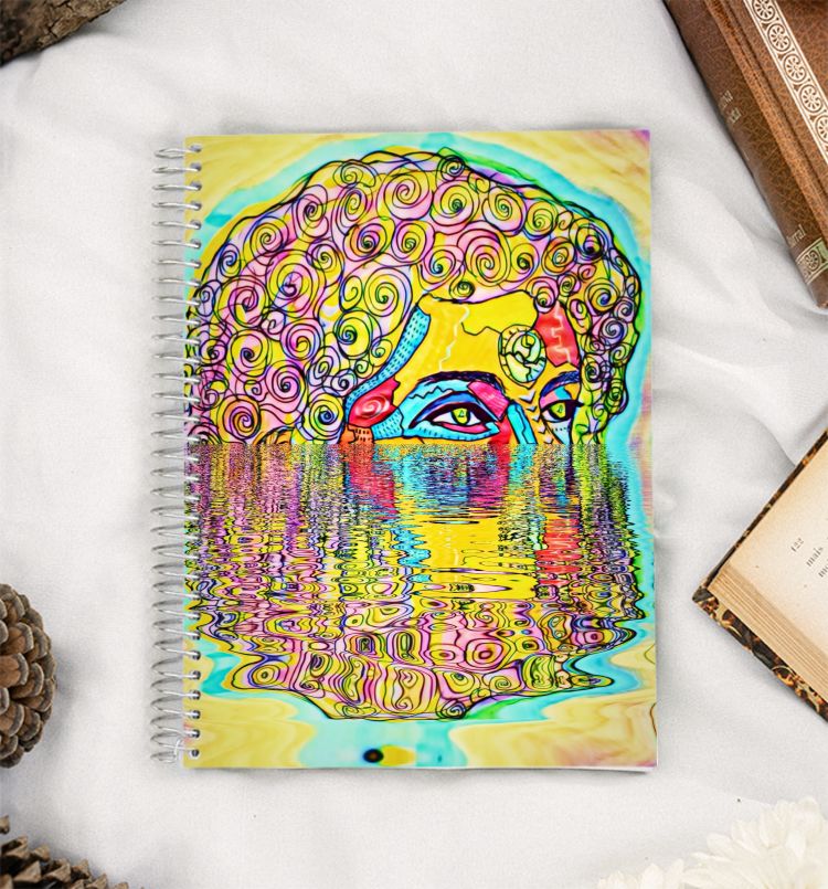 The Mirror in the Lake A5 Notebook