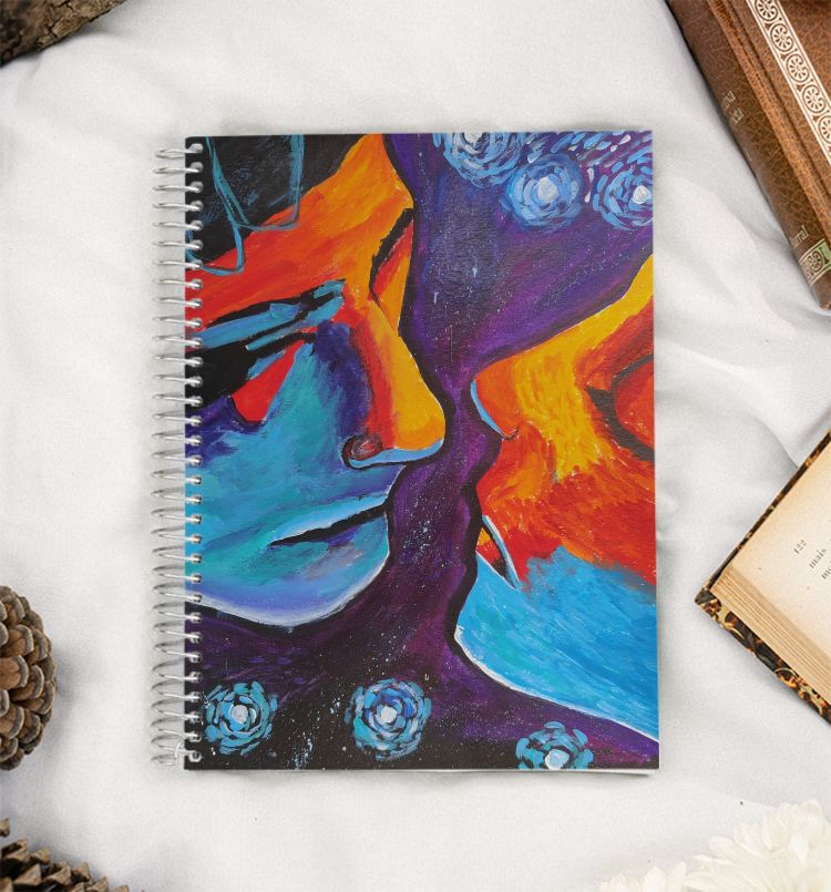 Cosmic love  A5 Notebook