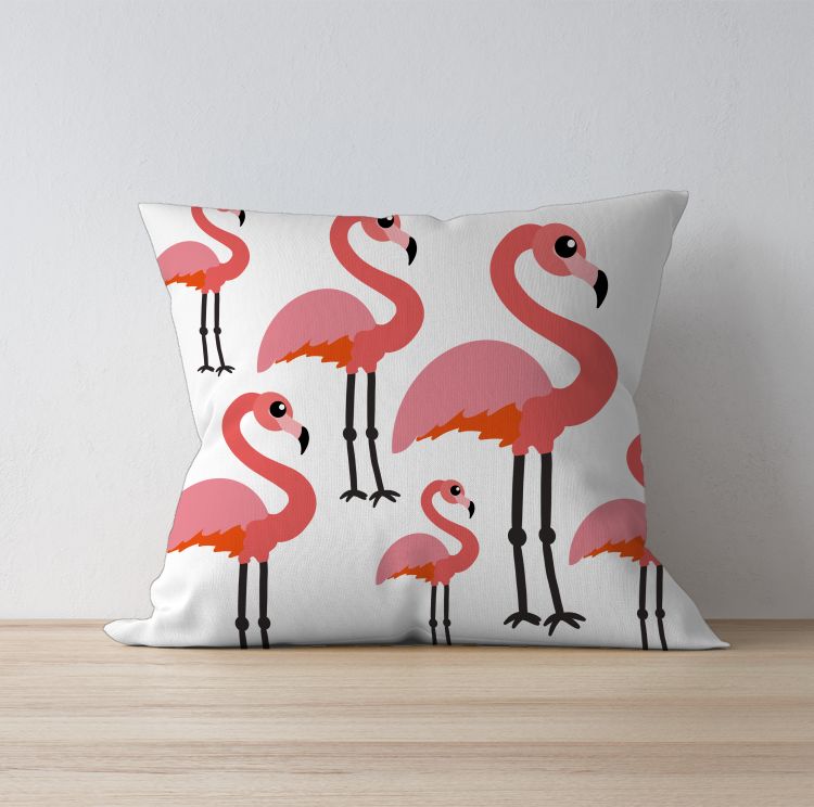 Flamingo  Cushion Cover