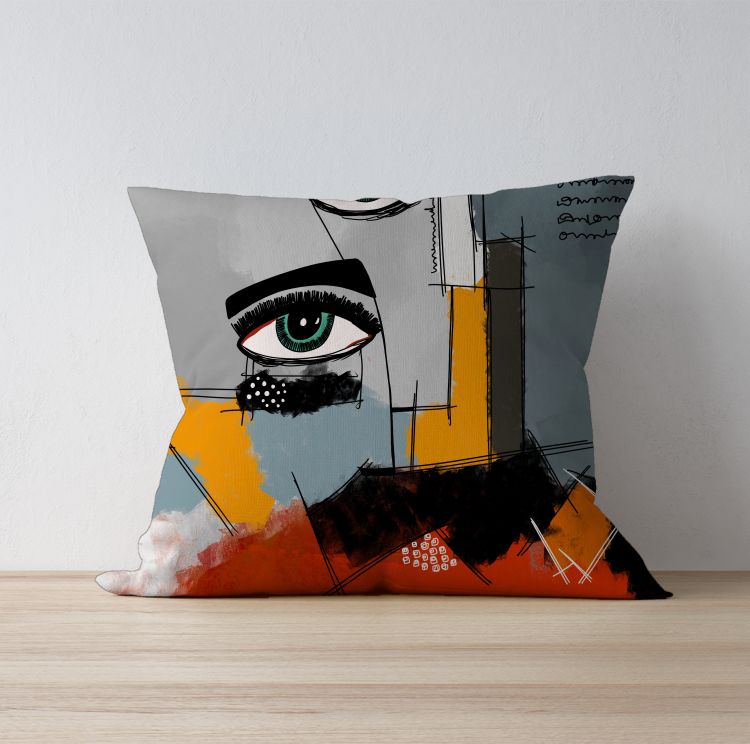 The Eye Watch Cushion Cover