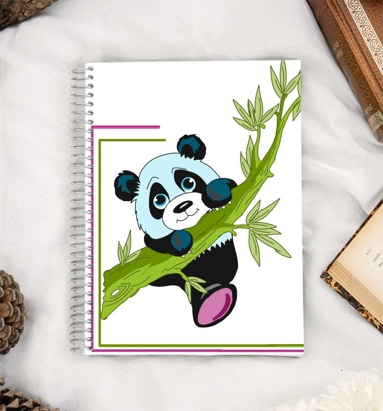 Cute panda A5 Notebook