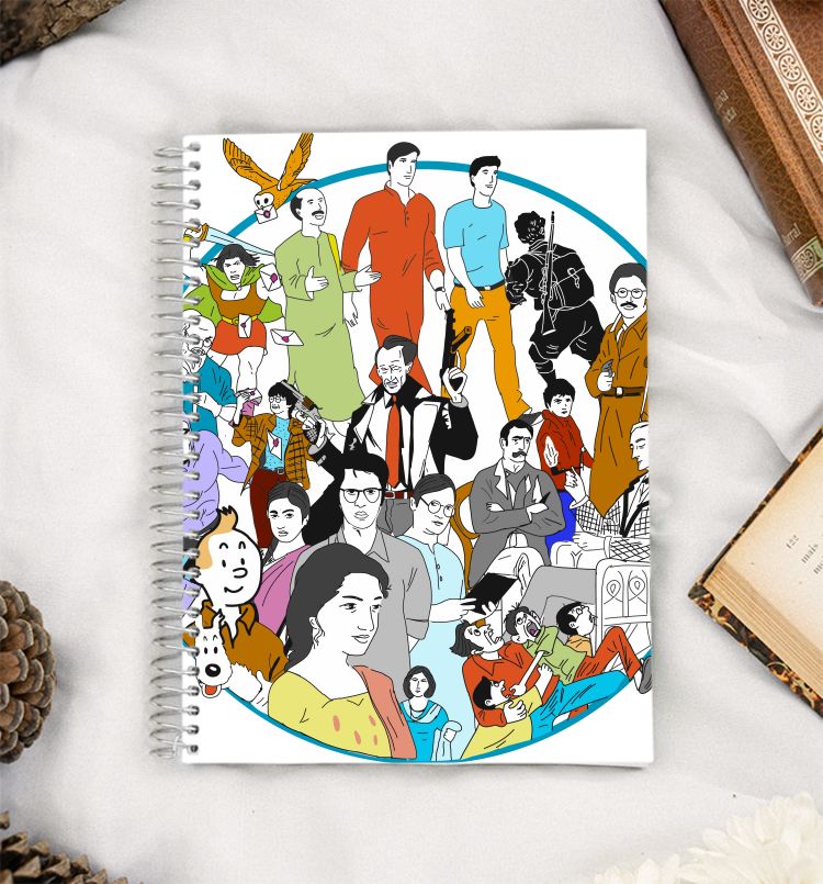 Bengali golpo A5 Notebook