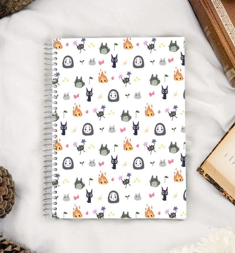 Studio ghibli A5 Notebook