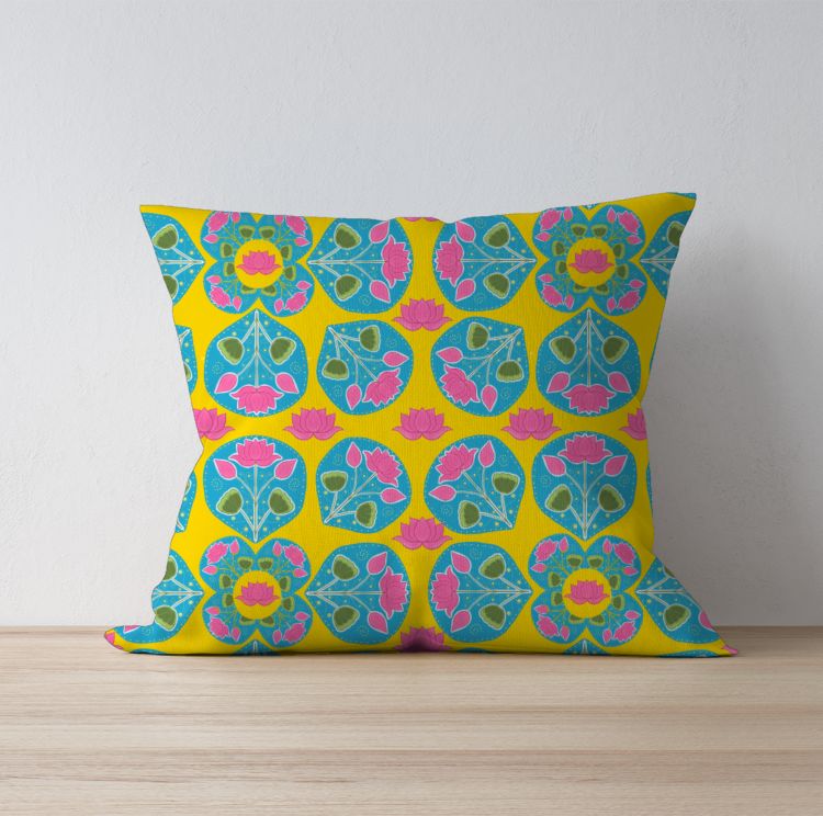 Kamal Ka Magic 🪷 Cushion Cover