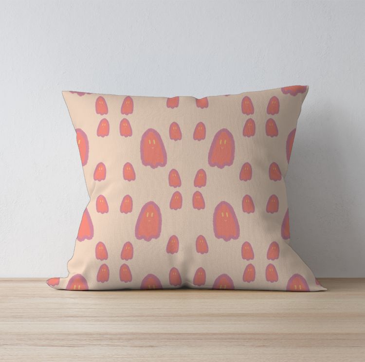 Ghosty cute Cushion Cover