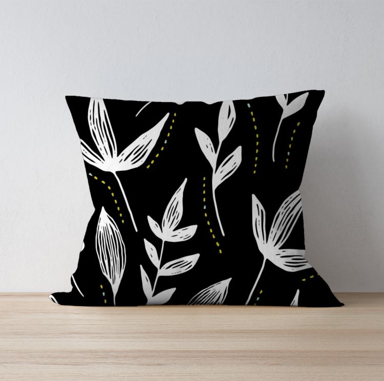 Leave pattern Cushion Cover