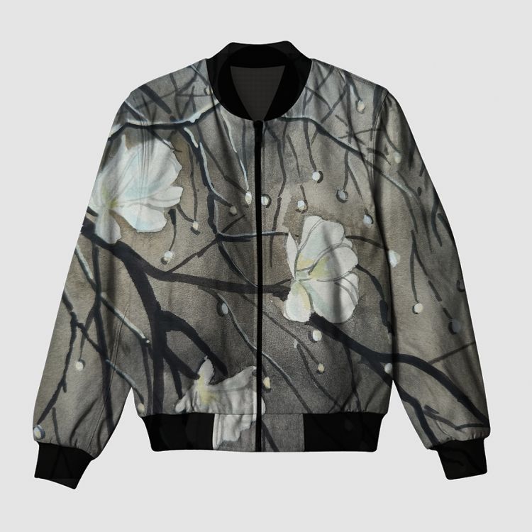 November flowers Bomber Jacket