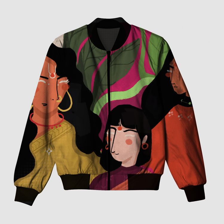 Kirvani's daughters Bomber Jacket