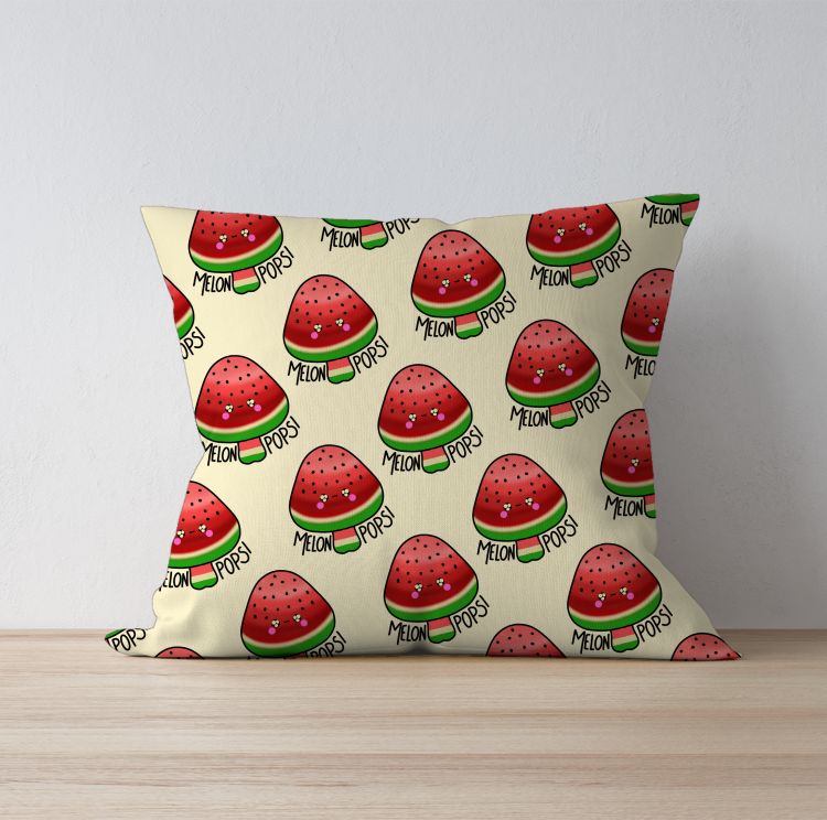 Watermelon popsicle love Cushion Cover